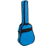 Funda guitarra infantil 1/4 Ortola,ref.20b medidas:78x30x20x9 cm. de poliéster plastificado. Tipo Mochila y bolsillo, fácil de limpiar
