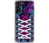 Tumundosmartphone Funda Silicona Antigolpes para Samsung Galaxy S21+ Plus 5G diseño Zapatillas 07 Dibujos