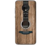 Tumundosmartphone Funda Gel Tpu para Motorola Moto G7 / G7 Plus diseño Madera 11 Dibujos