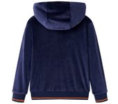 Chaqueta Infantil con capucha Azul Marino 128 Nueva chaqueta Cálida de invierno.