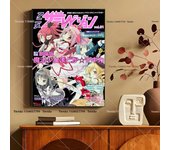 1PC Anime Puella Magi Madoka Magica Poster Self-adhesive Art Waterproof Paper Sticker Coffee House Bar Room Wall Decor