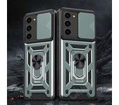 Shockproof Armor Case For Samsung Galaxy S23 S24 Ultra S22 S21 Plus S23FE Note20 Ultra  Car Magnetic Holder Ring Protect Cover