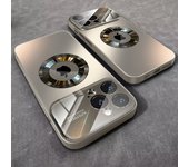 Luxury Glass Camera Lens For Magesafe Magnetic Wireless Charging Case For iPhone 11 12 13 14 15 16 Pro Max Plus Shockproof Cover