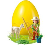 Playmobil cuidadora con alpaca