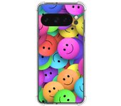Tumundosmartphone Funda Silicona Antigolpes para Google Pixel 9 Pro XL 5G diseño Smile Dibujos