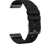 Military durable nylon strap suitable for Garmin Fenix7X Pro/5X/6 nylon weaving, suitable for Fenix5/6/7/Instinct replacement
