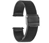 for Garmin Forerunner 165 265 255 158 55 245 Milanese Loop strap for Lily 2 Vivomove HR Vivoactive 3 4 Venu SQ 2 Smart Watchband