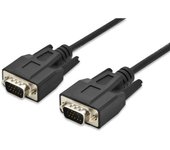 EWENT VGA Cable 15pin HD plug M/M, CU,AWG28, 1,8m