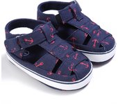 Summer Newborn Baby Boys Girls Fashion Summer Soft Crib Shoes First Walker Infant Anti Slip Sandals Shoes Soft Sole 0-18Months