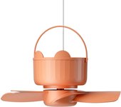 Portable Ceiling Fan Remote Control Timing 3 Gears Fans USB Rechargeable Mini Energy Efficient Silent Fan for Home Outdoor