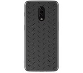 Tumundosmartphone Funda Gel Tpu para Oneplus 6T Diseño Metal Dibujos