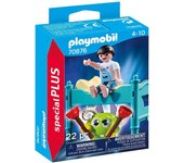 Playmobil Niño con Mounstruo - Seguro para Niños