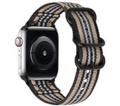 Nylon Strap For Apple Watch Bands 44mm 45mm 41mm 40mm 42mm 38mm 49mm Canvas Braided Wristband iWatch Series Ultra 8 7 SE 6 5 4 3