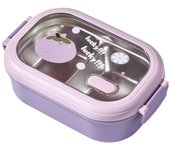 Fiambrera portátil bento a prueba de fugas, caja de almuerzo de CA dividida de acero inoxidable