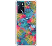 Funda compatible con Oppo A16 - Plantas y Hojas de Colores CL