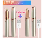 USB Electric Eyebrow Trimmer Makeup Painless Eye Brow Epilator Mini Shaver Razors Portable Facial Hair Remover Women Depilator
