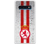 Funda original compatible con Samsung Galaxy S10 Plus - Cultural Leonesa escudo fondo retro