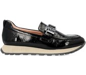 HISPANITAS Mocasín casual piel charol mujer Loira