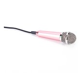 1Pc Mini Portable Stereo Studio Mic KTV Karaoke Mini Microphone For Cell Phone Laptop PC Desktop Small Size Mic