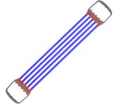 Puller Male Shoulder Expander Home Fitness Equipment Male and Female Rubber Tube Arm Strength Pectoral Muscle Training Tools