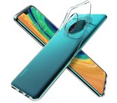 Funda Huawei Mate 30 (4G) Carcasa Gel TPU Silicona Transparente GTR + Protector Pantalla Cristal Templado Movilear