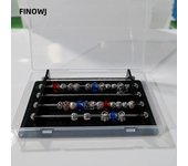 Acrylic Pandora Box Charm Beads Bracelet Ring Holder Jewellery Organizer JewelryTray Diy Finding Display Stand Storage Case Rack