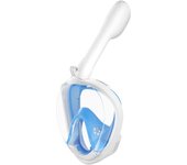 Nueva máscara de buceo de cara completa antivaho, máscara de natación con respiración, máscara de snorkel completamente seca