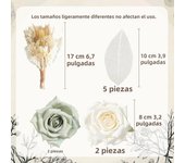 LaVenty Boho Rose Cake Topper Cake Flowers Decorations Floral Cake Topper Flower Cake Topper for Wedding Baby Shower Birthday