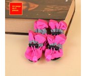 4pcs Water-Resistant Dog Shoes For Small Dogs - Protect Your Pet's Paws And Keep Them Dry,Outdoor rain boots for dogs