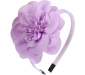 1PC Girls Flower Headbands Chiffon Large Foral Hairbands Kids Plastic Teeth Headband Girls Women Hair Accessories