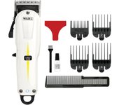 Wahl Cordless Super Taper - Cortapelos Profesional de Red - Máquina de Cortar Pelo para Eliminar Volumen y Perfilar, Negro/Blanco