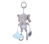 Soft Elephant Plush Bell Rattles Animal Handbells Rattles Plush Infant Baby Development Handle Toys Baby Toy For Newborn Gifts