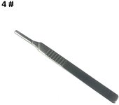 1pc Carbon Steel Carving Replacement Blade Handle DIY Cutting Hand Tools 3# 4# Non-Slip Craft Engraving Blade Handle