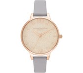 Olivia Burton Reloj Mujer Analogico Cuarzo con Correa de Piel sint�tica OB16GD45