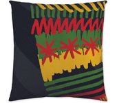 MARLEY - Funda de Cojin Estampado - Sin Relleno - 50x50 Cm - Algodón Extra Suave - Fabricado en España - ETHNICAL BOB MARLEY