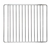 CHEFZOCO Bandeja extensible para horno, Parrilla ajustable para horno, Rejilla extensible Horno, Bandeja horno universal, Apta par a la mayoría horno, ancho de 370 a 640 mm, Fondo fijo de 305mm