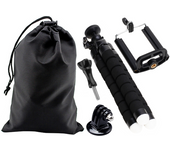 Octopus Tripods for Gopro Hero 12 11 10 9 8 7 Black Flexible Mini Tripod Accessories for Go Pro 6 5 YI Eken SJCAM DBPOWER AKASO