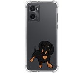 Funda Silicona Antigolpes para Oppo A76 / A96 diseño Perros 04 Dibujos