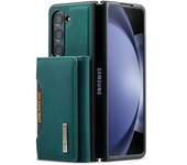 2 in 1 Detachable Card Slot Holder Phone Case For Samsung Galaxy Z Fold 6 5 4 3 Fold5 Fold4 Tri-fold Wallet Leather Cover