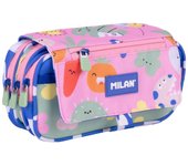 MILAN ESTUCHE 4 CREMALLERAS SOLAPA SERIE ESPECIAL GREEN & GROW GREEN & GROW 26x13x9 Cms.