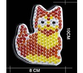 Fuse Pixel Art Puzzle Pegboards Patterns Templates Ironing Paper White Plastic Tweezers for 5mm Hama Beads 3D Toys Children Gift