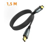 PD100W USB 3.2 20Gbps ThunderBolt 3 Type C to Type C Cable 8K@60Hz USB-C Data Cord For iPhone 15 Pro Max MacBook Samsung 2m 3m