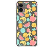 Funda Silicona Antigolpes para Motorola Edge 30 Neo 5G diseño Frutas 02 Dibujos