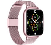 Reloj inteligente popular con llamadas, podómetro, monitorización de la frecuencia cardíaca y la presión arterial, reloj multifunción para deportes al aire libre.
