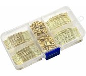 Colgador de Cuadros, Paquete de Perchas para Marcos de Fotos con Tornillos, Colgador de Cuadros de Pared Pesado, 100 Piezas Ganchos de Fotos para Colgar Espejo de Reloj de Fotos