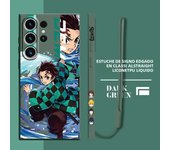 Demon Slayer Phone Case for Samsung Galaxy S24 Ultra S22 S20 FE S21 Plus S23 Ultra 5G Silicone Cover