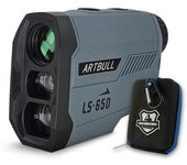 ARTBULL Laser Rangefinder Golf Hunting Outdoor 650m Telescope with Flag-Lock Slope Adjusted Distance Meter