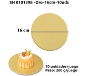 Golden Coated Round Cake Board Diameter 10-30CM Available Cake Cardboard Cake Dessert Tray Pastry Circle Cardboard Base