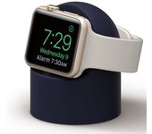 Charger Stand For Apple Watch Series Ultra/8/SE2/7/6/SE/4/3 49mm/45mm/44mm/42mm/41mm/40mm/38mm Durable Silicone Nightstand Mode