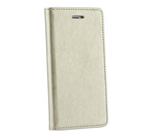 FAMZ Funda de Piel Libro Premium Iphone SE (2020) Dorado